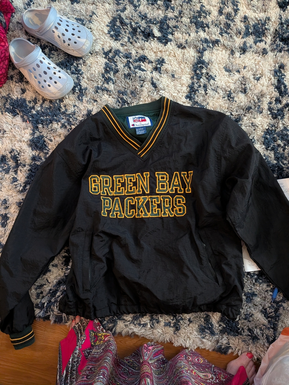 Vintage NFL Pro Line by Champion Jacket - Green Bay Packers Embroidered Sz L